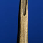 Bronze Age Weaving comb made of animal bone, found at Godrevy Warren